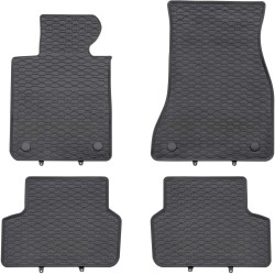 Tappetini per auto Geyer& Hosaja per BMW Serie 5 G31 dal 2017 in poi su misura in gomma | Materiale resiste | Superficie antiscivolo | Impermeabile